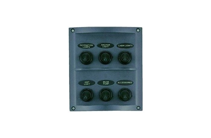 Electric switch panel 01352-6B