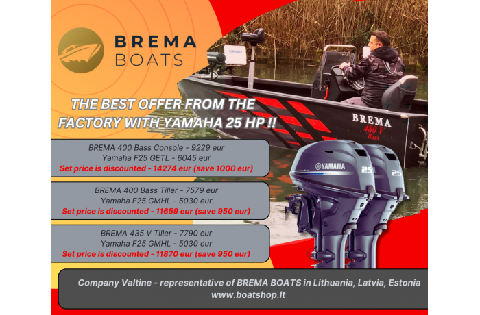 BREMA 400 Bass Tiller +...