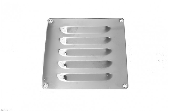 Inox vent 120x120mm