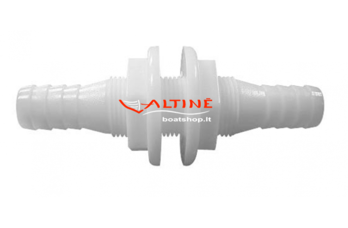 Drain fitting, double hose...