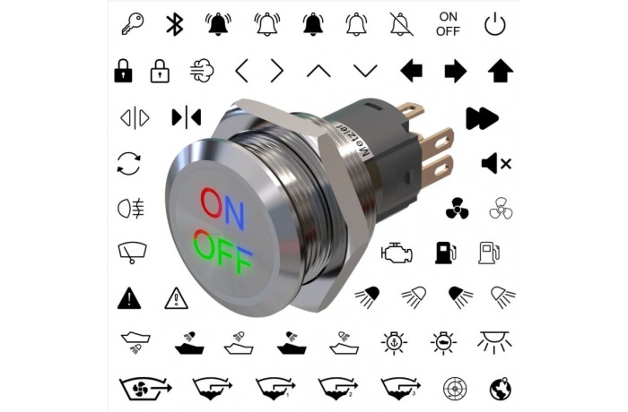 LED RGB Jungiklis On-Off...