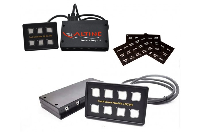 LED jungiklių skydelis