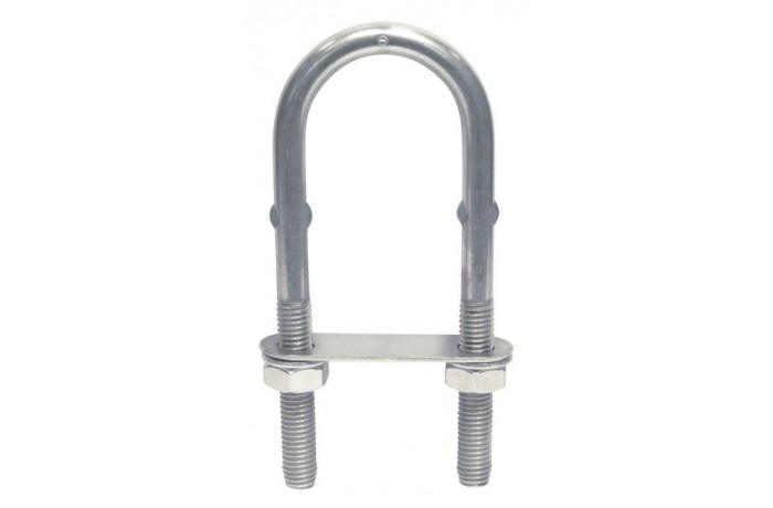 U-bolt with counter plate...