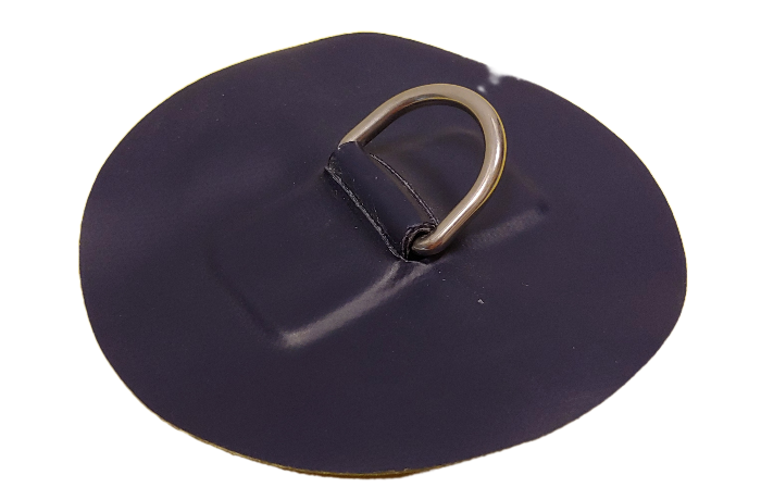 STAINLESS STEEL "D" RING PATCH