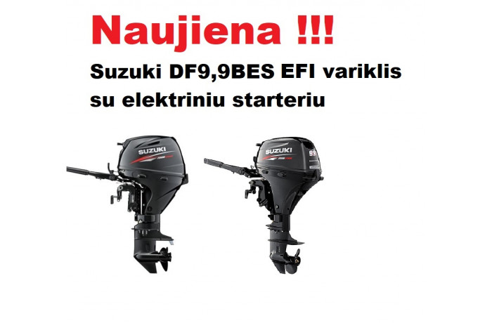 Suzuki DF9,9BES EFI valties...