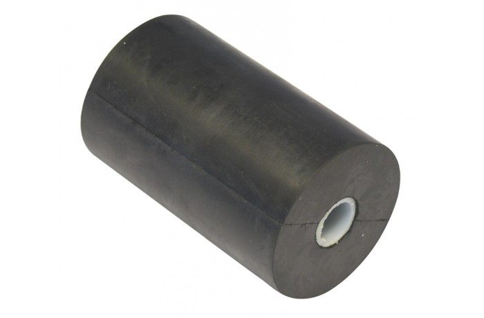 Side guide roller with shaft