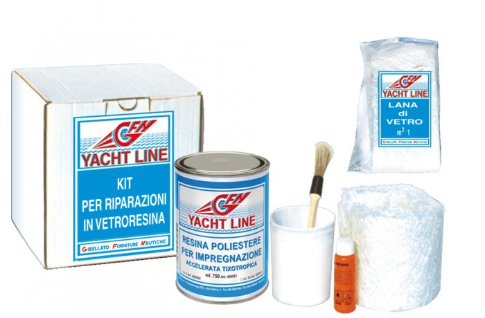 FIBERGLASS REAPAIR KIT...