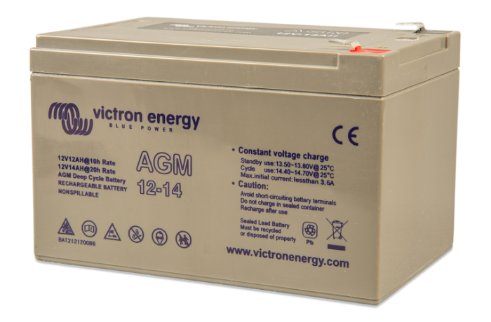 Victron 12V/14Ah AGM Deep Cycle battery
