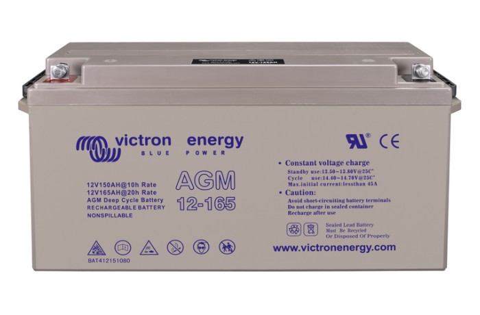 Victron 12V/165Ah AGM Deep Cycle battery