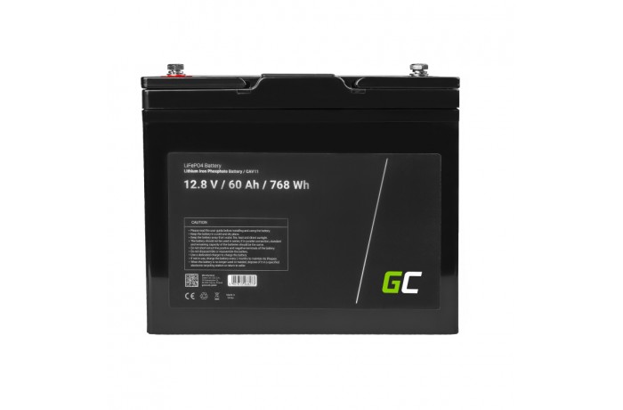 Green Cell 12V 60Ah LiFePO4 battery
