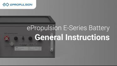 ePropulsion E series