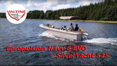 Epropulsion Navy 6 EVO + SilverYacht 525
