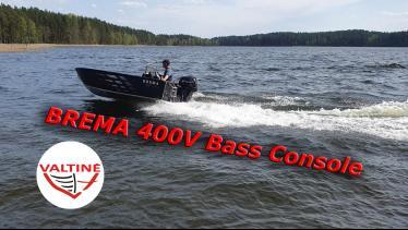 Brema 400 bass console + Tohatsu 20 hp