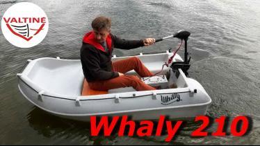 Whaly 210 - labai tvirta valtis iš polietileno